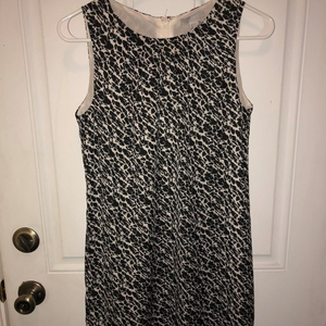 H&M Sleeveless Dress  US‎ 4 Black Cream